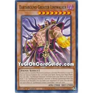 Earthbound Greater Linewalker (Common) – Legendary Duelists Season 3 | Carta YUGIOH en México