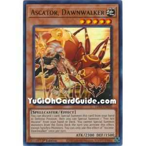 Ascator, Dawnwalker (Ultra Rare) – Legendary Duelists Season 3 | Carta YUGIOH en México