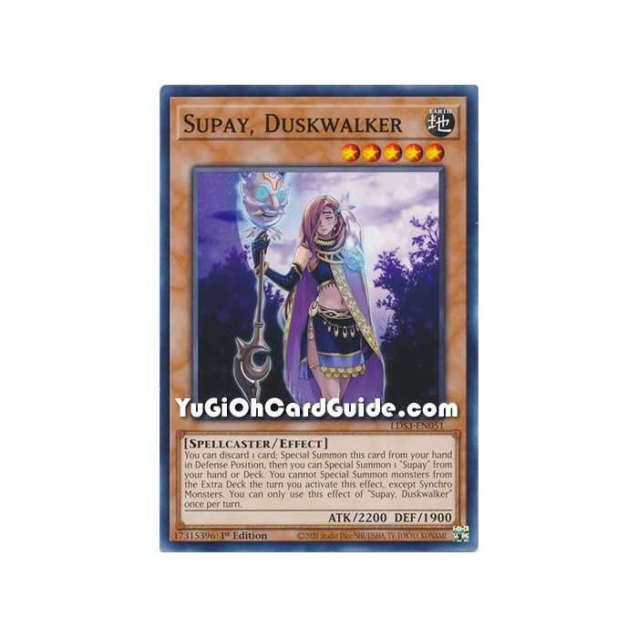Supay, Duskwalker (Common) – Legendary Duelists Season 3 | Carta YUGIOH en México
