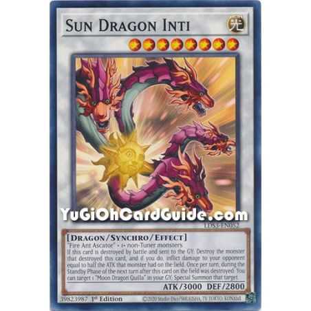 Sun Dragon Inti (Common) – Legendary Duelists Season 3 | Carta YUGIOH en México