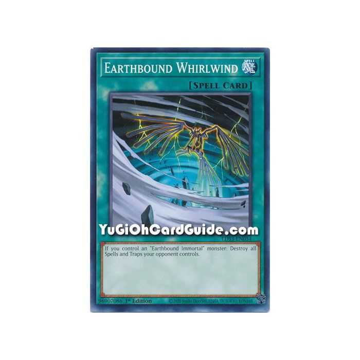 Earthbound Whirlwind (Common) – Legendary Duelists Season 3 | Carta YUGIOH en México