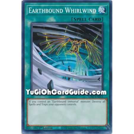 Earthbound Whirlwind (Common) – Legendary Duelists Season 3 | Carta YUGIOH en México