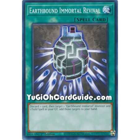 Earthbound Immortal Revival(Common) – Legendary Duelists Season 3 | Carta YUGIOH en México