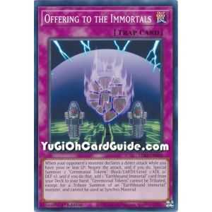 Offering to the Immortals (Common) – Legendary Duelists Season 3 | Carta YUGIOH en México