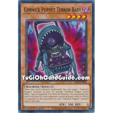 Gimmick Puppet Terror Baby (Common) – Legendary Duelists Season 3 | Carta YUGIOH en México