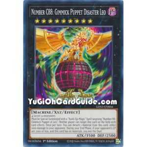 Number C88: Gimmick Puppet Disaster Leo (Common) – Legendary Duelists Season 3 | Carta YUGIOH en México