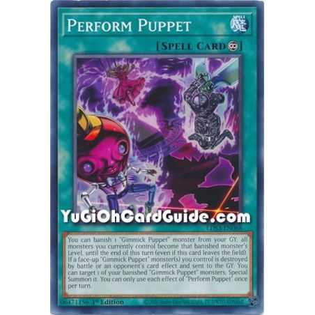 Perform Puppet (Common) – Legendary Duelists Season 3 | Carta YUGIOH en México
