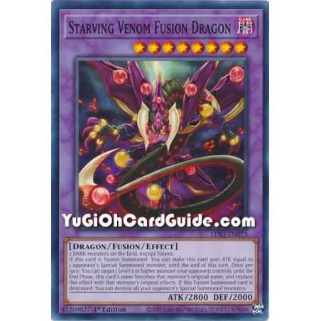 Starving Venom Fusion Dragon (Common) – Legendary Duelists Season 3 | Carta YUGIOH en México