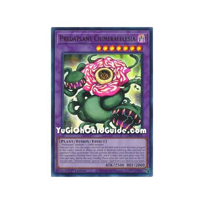 Predaplant Chimerafflesia (Ultra Rare) – Legendary Duelists Season 3 | Carta YUGIOH en México