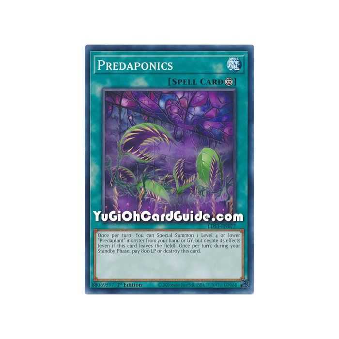 Predaponics (Common) – Legendary Duelists Season 3 | Carta YUGIOH en México