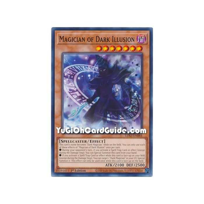 Magician of Dark Illusion (Common) – Legendary Duelists Season 3 | Carta YUGIOH en México