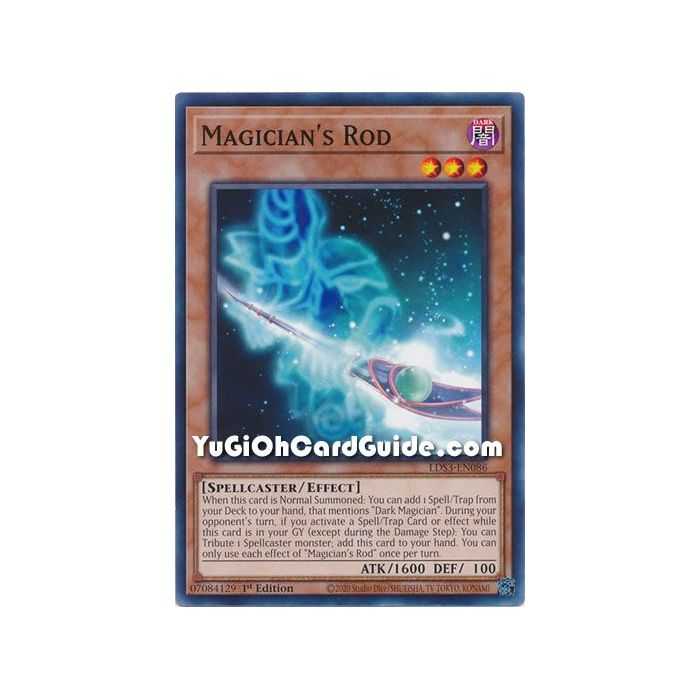 Magician's Rod (Common) – Legendary Duelists Season 3 | Carta YUGIOH en México