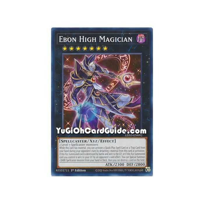 Ebon High Magician (Common) – Legendary Duelists Season 3 | Carta YUGIOH en México
