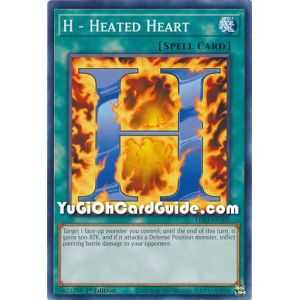 H - Heated Heart (Common) – Legendary Duelists Season 3 | Carta YUGIOH en México