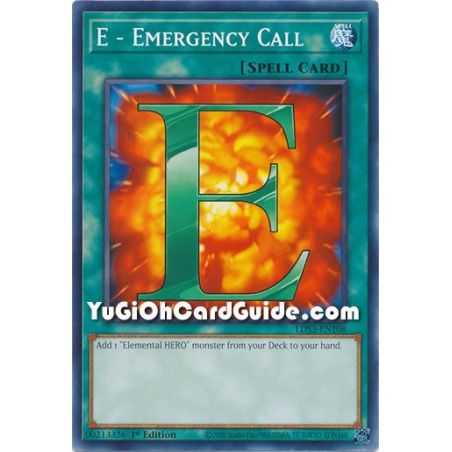 E - Emergency Call (Common) – Legendary Duelists Season 3 | Carta YUGIOH en México