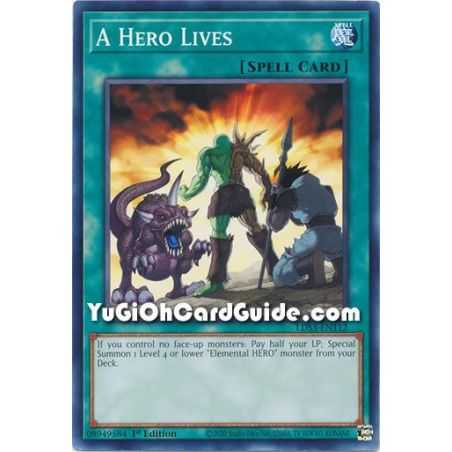 A Hero Lives (Common) – Legendary Duelists Season 3 | Carta YUGIOH en México