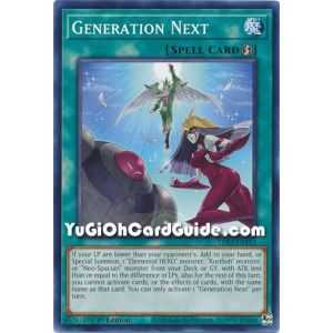 Generation Next (Common) – Legendary Duelists Season 3 | Carta YUGIOH en México
