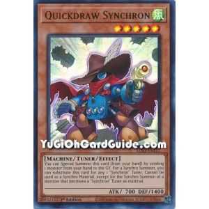 Quickdraw Synchron (Ultra Rare) – Legendary Duelists Season 3 | Carta YUGIOH en México