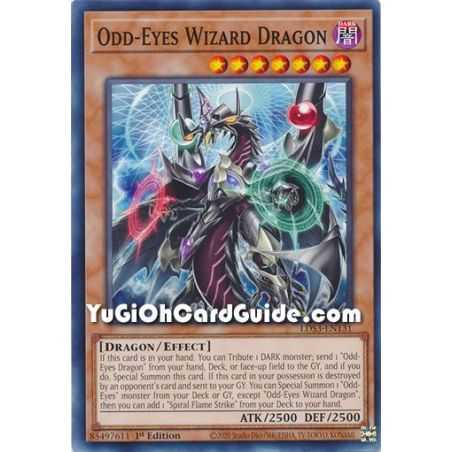 Odd-Eyes Wizard Dragon (Common) – Legendary Duelists Season 3 | Carta YUGIOH en México