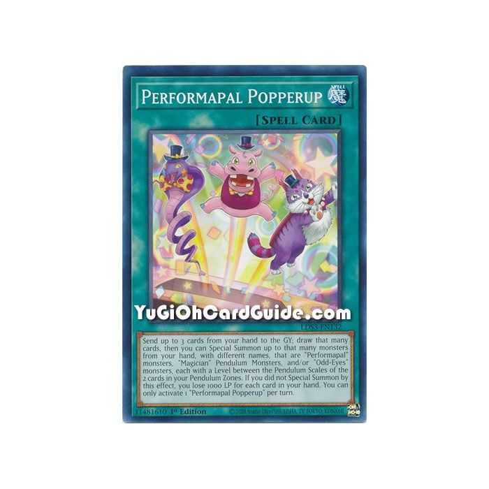 Performapal Popperup (Common) – Legendary Duelists Season 3 | Carta YUGIOH en México