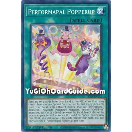 Performapal Popperup (Common) – Legendary Duelists Season 3 | Carta YUGIOH en México