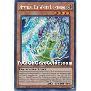 Mystical Elf - White Lightning (Secret Rare) – Legendary Duelists Season 3 | Carta YUGIOH en México