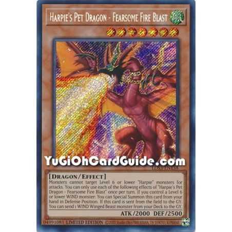Harpie's Pet Dragon - Fearsome Fire Blast (Secret Rare) – Legendary Duelists Season 3 | Carta YUGIOH en México