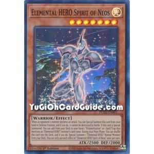 Elemental HERO Spirit of Neos (Super Rare) – Power of the Elements | Carta YUGIOH en México