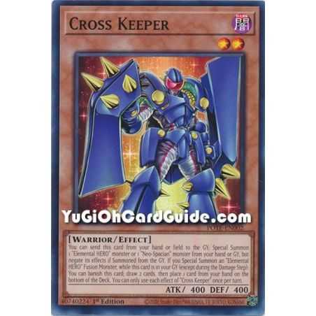 Cross Keeper (Common) – Power of the Elements | Carta YUGIOH en México