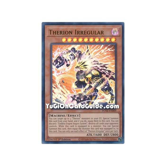 Therion Irregular (Ultra Rare) – Power of the Elements | Carta YUGIOH en México