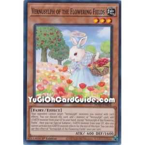 Vernusylph of the Flowering Fields (Common) – Power of the Elements | Carta YUGIOH en México