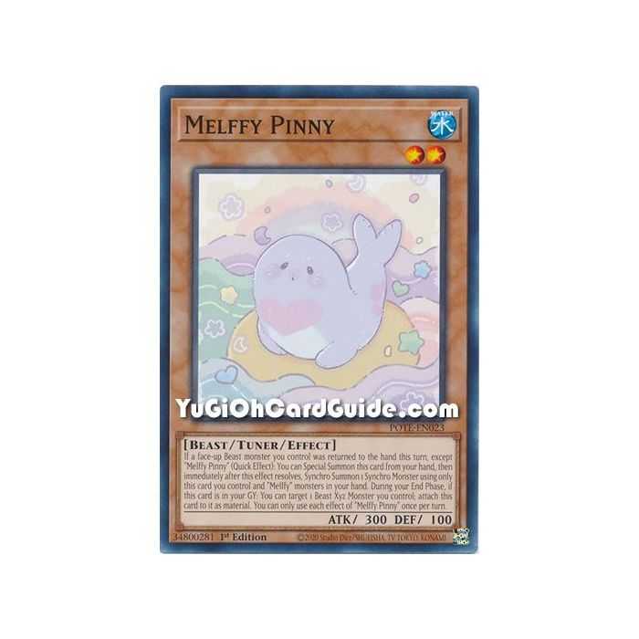 Melffy Pinny (Common) – Power of the Elements | Carta YUGIOH en México