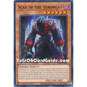 Scar of the Vendread (Common) – Power of the Elements | Carta YUGIOH en México