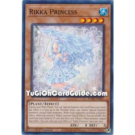 Rikka Princess (Common) – Power of the Elements | Carta YUGIOH en México