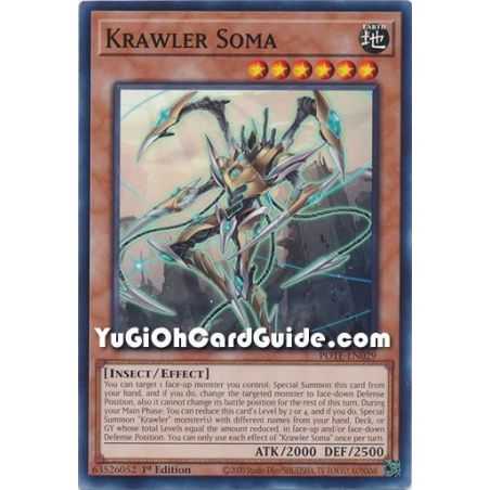 Krawler Soma (Common) – Power of the Elements | Carta YUGIOH en México