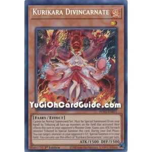 Kurikara Divincarnate (Secret Rare) – Power of the Elements | Carta YUGIOH en México