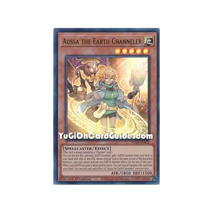 Aussa the Earth Channeler (Ultra Rare) – Power of the Elements | Carta YUGIOH en México