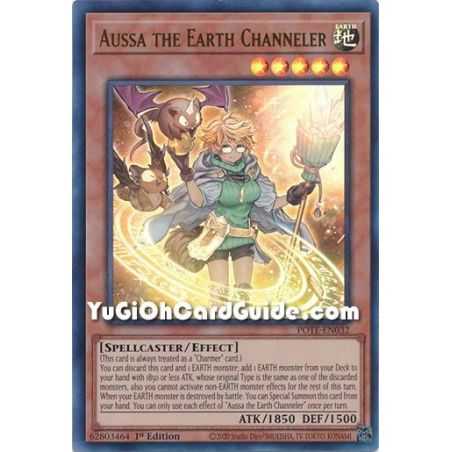 Aussa the Earth Channeler (Ultra Rare) – Power of the Elements | Carta YUGIOH en México