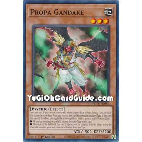 Propa Gandake (Common) – Power of the Elements | Carta YUGIOH en México