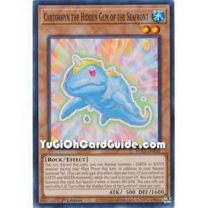 Cartorhyn the Hidden Gem of the Seafront (Common) – Power of the Elements | Carta YUGIOH en México