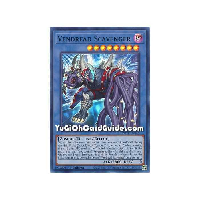 Vendread Scavenger (Super Rare) – Power of the Elements | Carta YUGIOH en México
