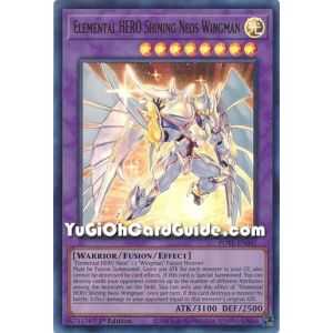Elemental HERO Shining Neos Wingman (Ultra Rare) – Power of the Elements | Carta YUGIOH en México