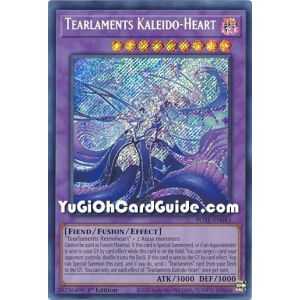 Tearlaments Kaleido-Heart (Secret Rare) – Power of the Elements | Carta YUGIOH en México