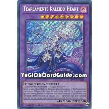 Tearlaments Kaleido-Heart (Secret Rare) – Power of the Elements | Carta YUGIOH en México