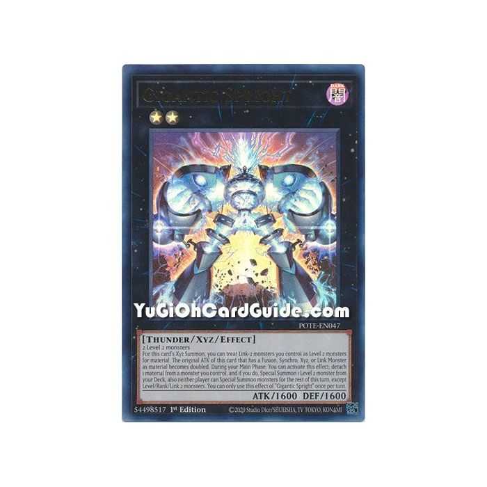 Gigantic Spright (Ultra Rare) – Power of the Elements | Carta YUGIOH en México
