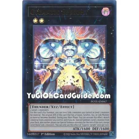 Gigantic Spright (Ultra Rare) – Power of the Elements | Carta YUGIOH en México