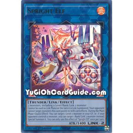 Spright Elf (Ultra Rare) – Power of the Elements | Carta YUGIOH en México