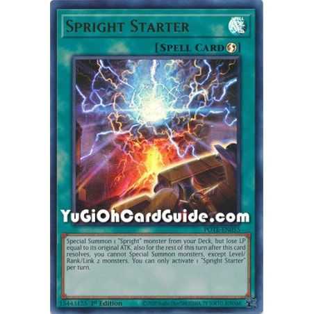 Spright Starter (Ultra Rare) – Power of the Elements | Carta YUGIOH en México