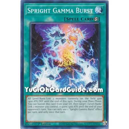Spright Gamma Burst (Common) – Power of the Elements | Carta YUGIOH en México