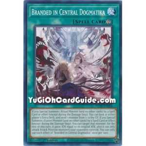 Branded in Central Dogmatika – Power of the Elements | Carta YUGIOH en México
